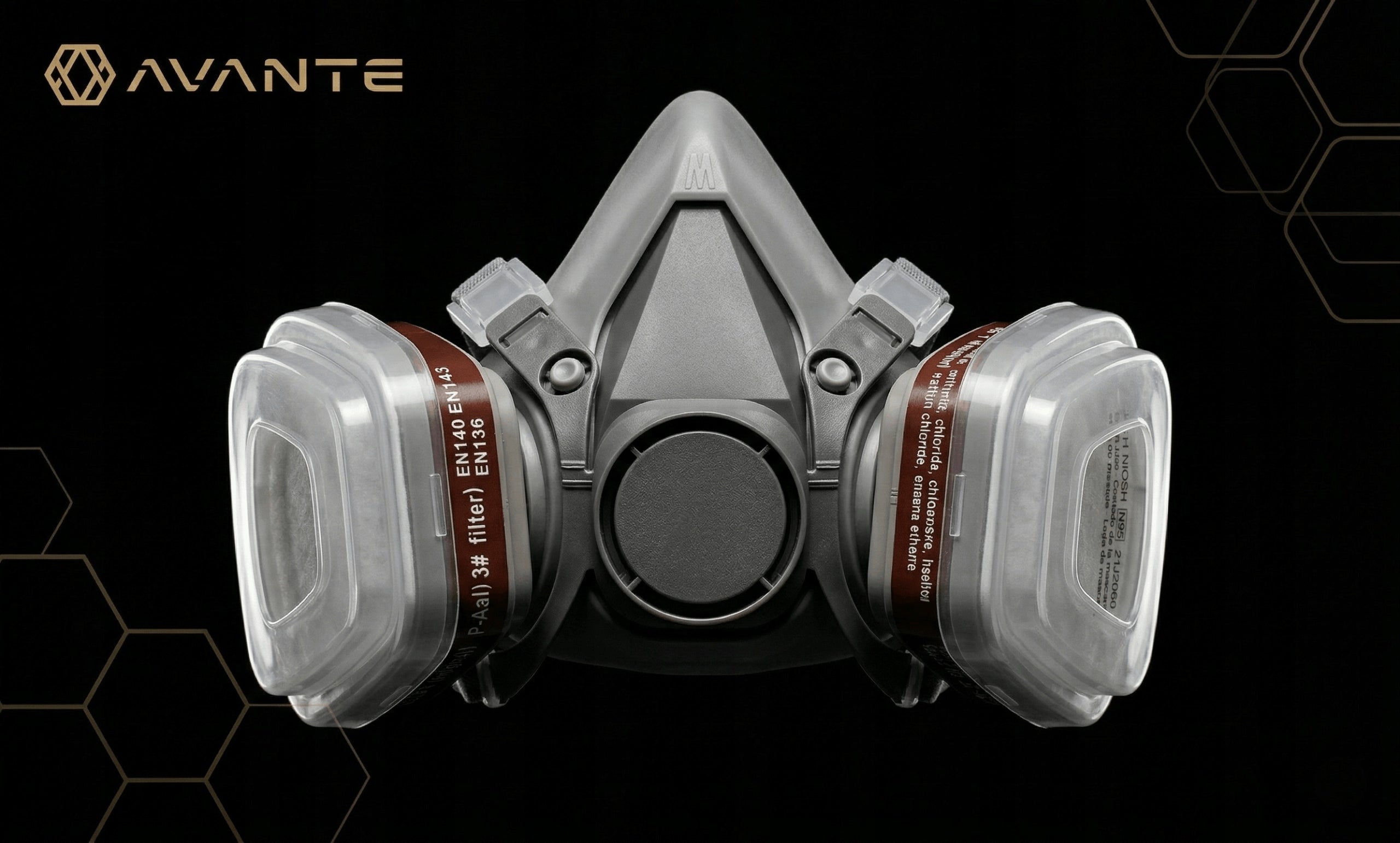 PAINT MASK HALF MASK DUST 6200 SET+FILTERS CARBON CARTRIDGES Medical device no