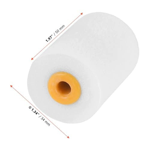 PAINT ROLLERS SPONGE WHITE FOR PAINT VARNISH SET OF 50 PIECES wooden Manufacturer code SWC5908807067958