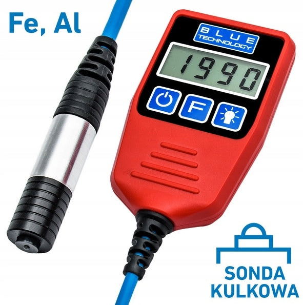 PAINT THICKNESS GAUGE BLUE TECHNOLOGY P-13-S-AL ALUMINIUM STEEL up to 5000µm Manufacturer code P-13-S-AL
