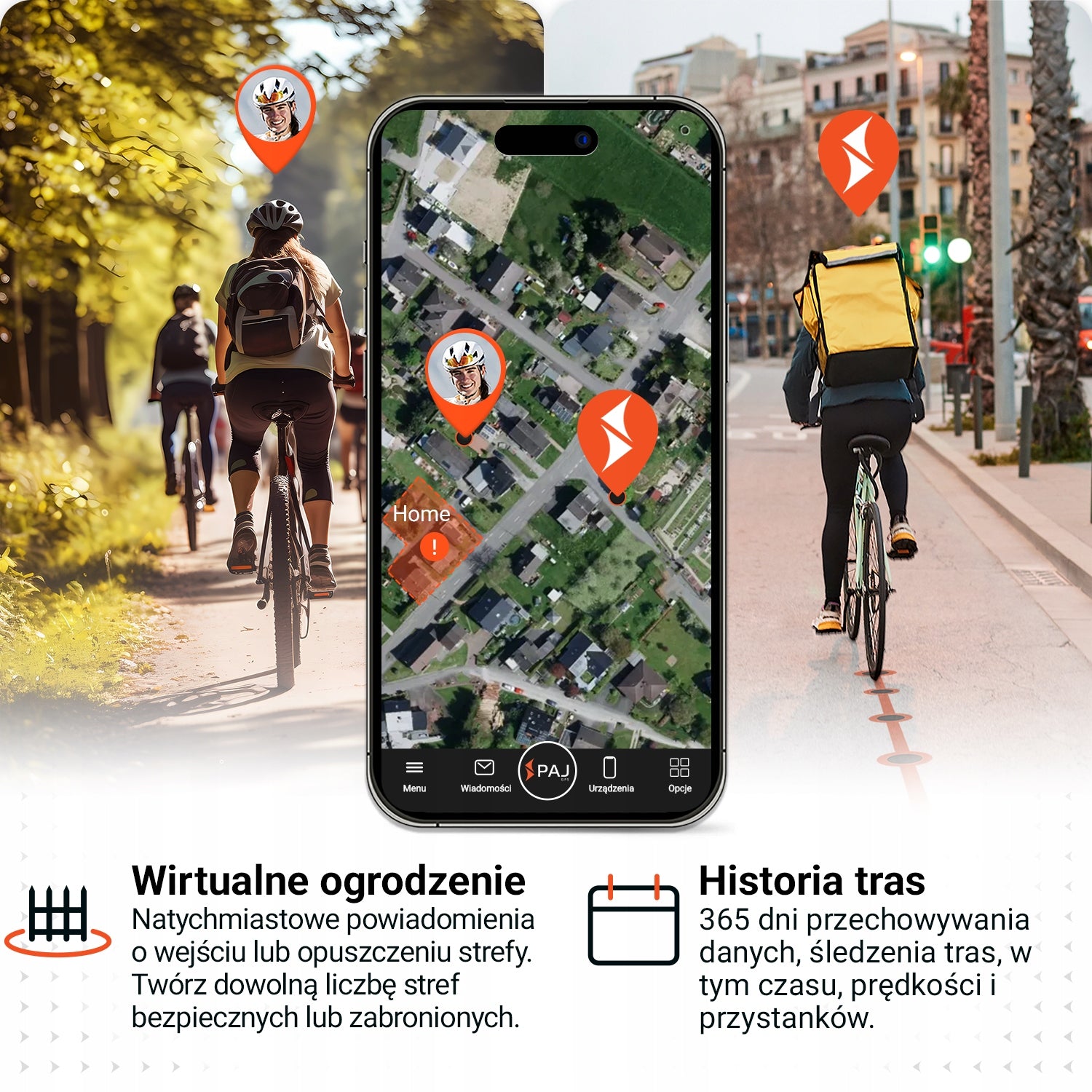PAJ GPS Zapięcie Rowerowe E-Bike 4G Alarm Antykradzieżowy Solar Lokalizator Manufacturer code 9095