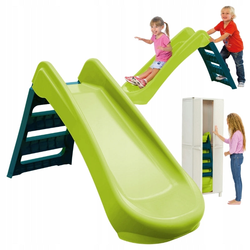 PALPLAY GARDEN FOLDING SLIDE FOR CHILDREN'S GARDEN SLIDE 130 CM