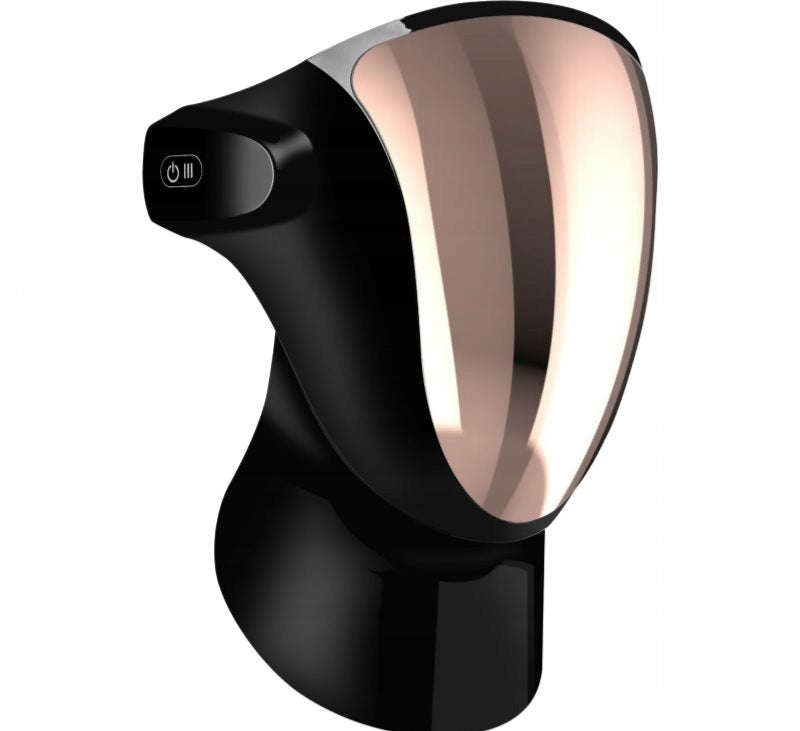 PALSAR7 Professional LED Mask Black Gold LED Beauty Mask for Face and