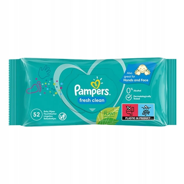 PAMPERS FRESH CLEAN wet wipes