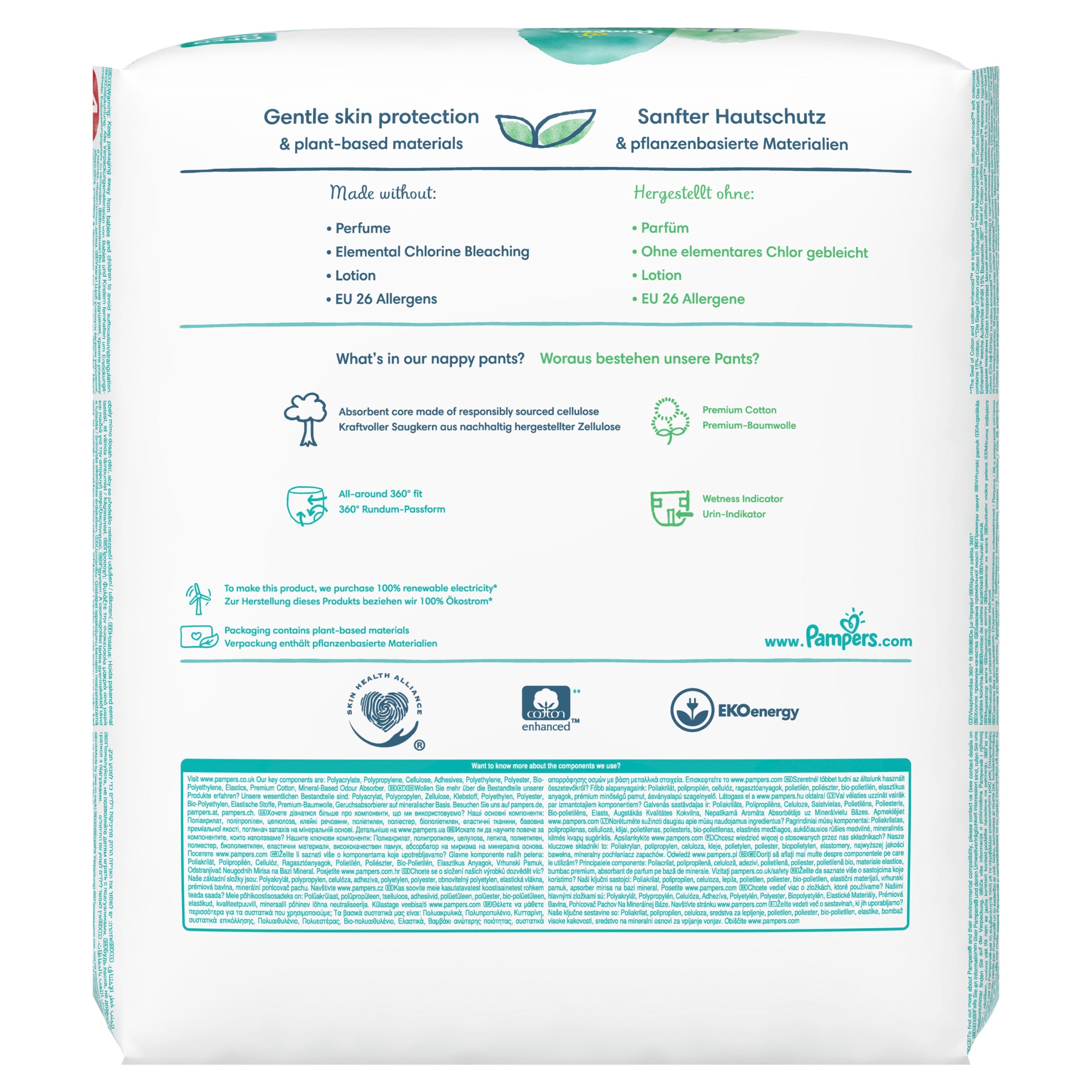 PAMPERS Harmonie Pants Diapers size 4, 9-15kg, 24 pieces