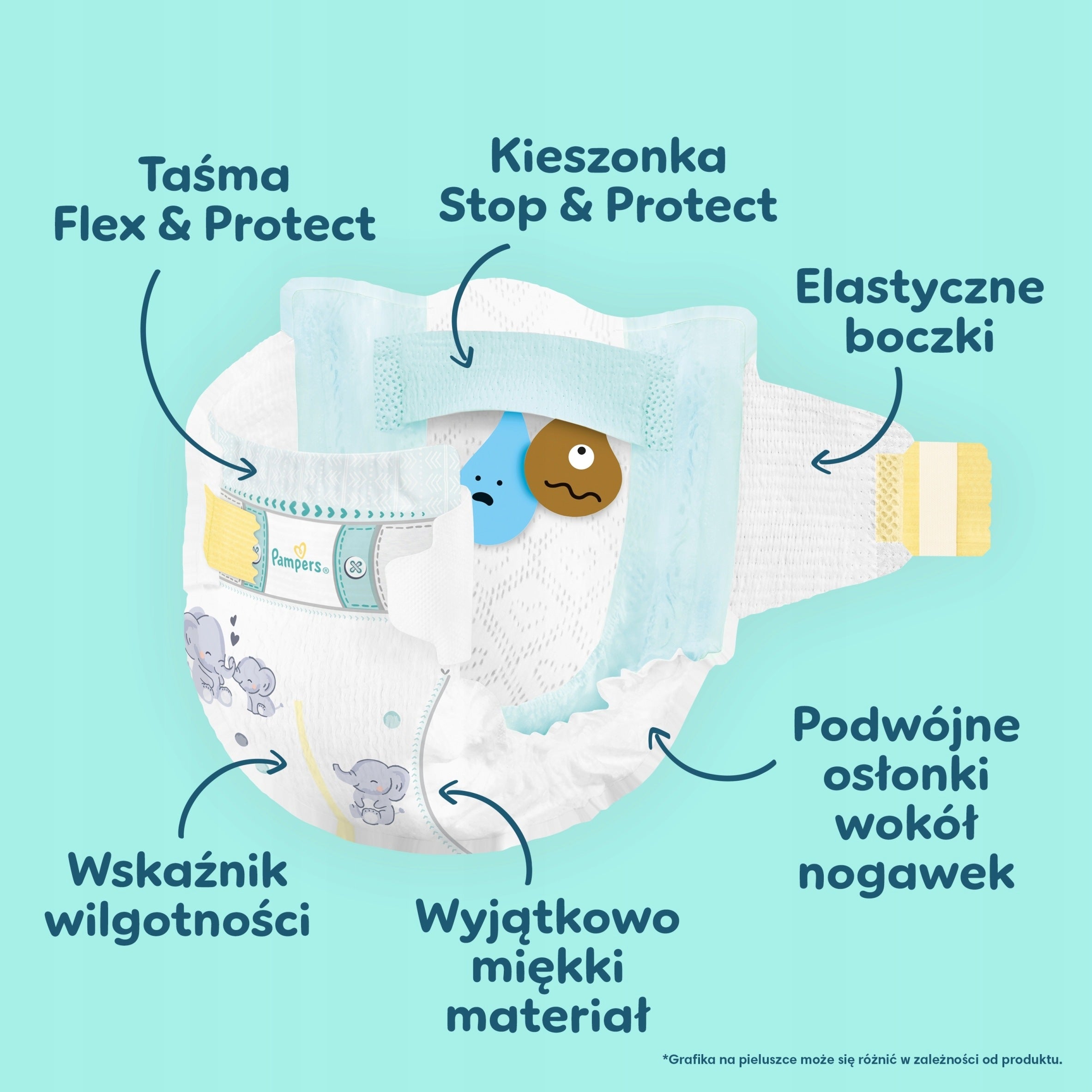 PAMPERS Premium Care Baby Diapers Size 6 26pcs 13-18kg Brand Pampers