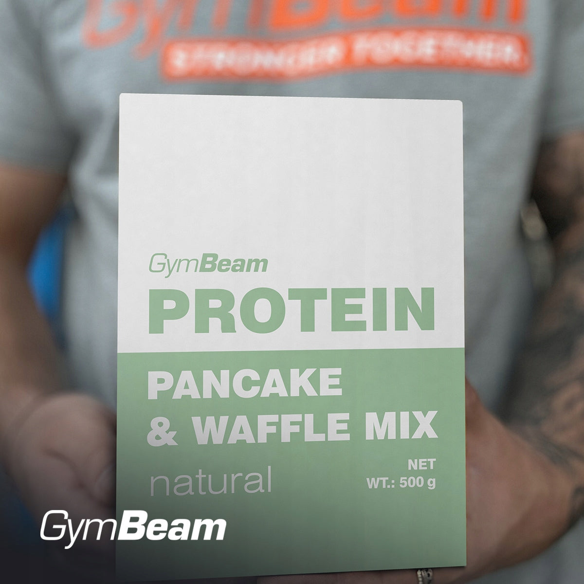 PANCAKES PROTEIN WAFFLES PANCAKE DELICIOUS TASTE - GymBeam 500g tasteless Expiration date at least 1 year from the date of purchase