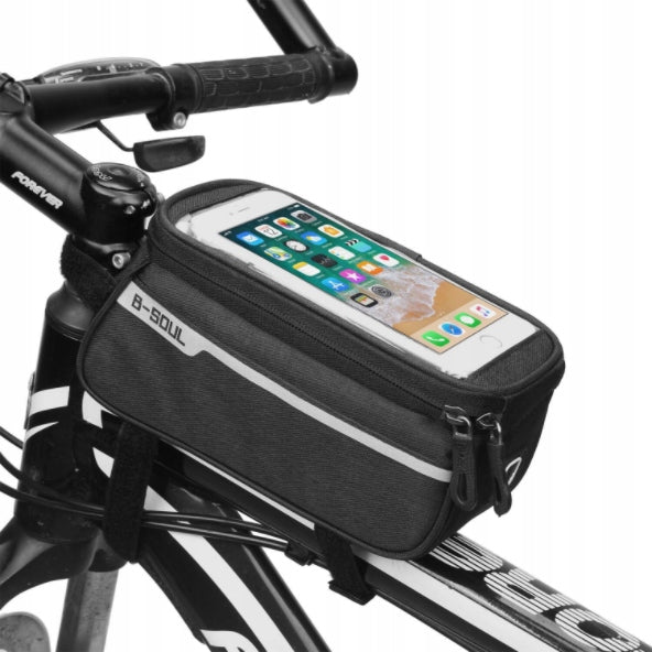 PANNIER BAG BICYCLE BAG FOR FRAME PHONE WATERPROOF CASE B-SOUL 7