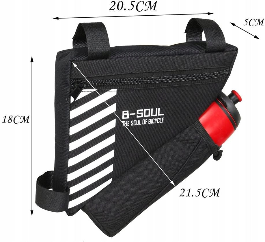 PANNIER BAG BICYCLE BAG WATERPROOF FRAME HOLDER WATER BOTTLE B-SOUL 8 Model TORBA B-SOUL BIDON BUTELKA