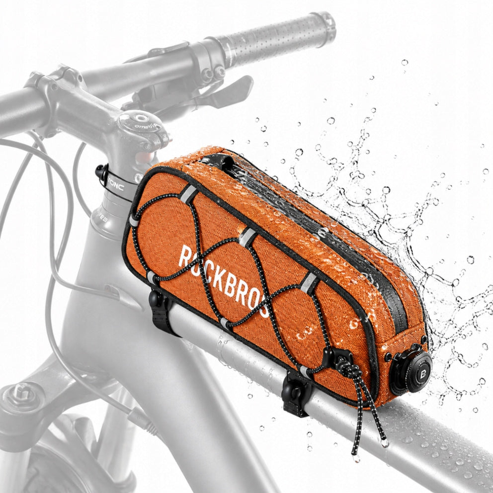PANNIER BICYCLE BAG FOR FRAME WATERPROOF PHONE POUCH 0,7L ROCKBROS