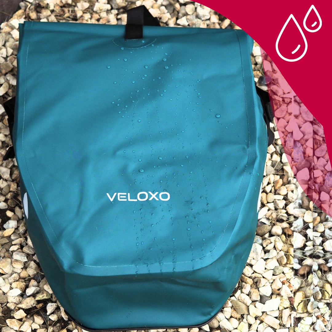 PANNIER BICYCLE BAG VELOXO ADVENTURE PRO 25 STORM SOLID FOR TRUNK 25L Kind universal
