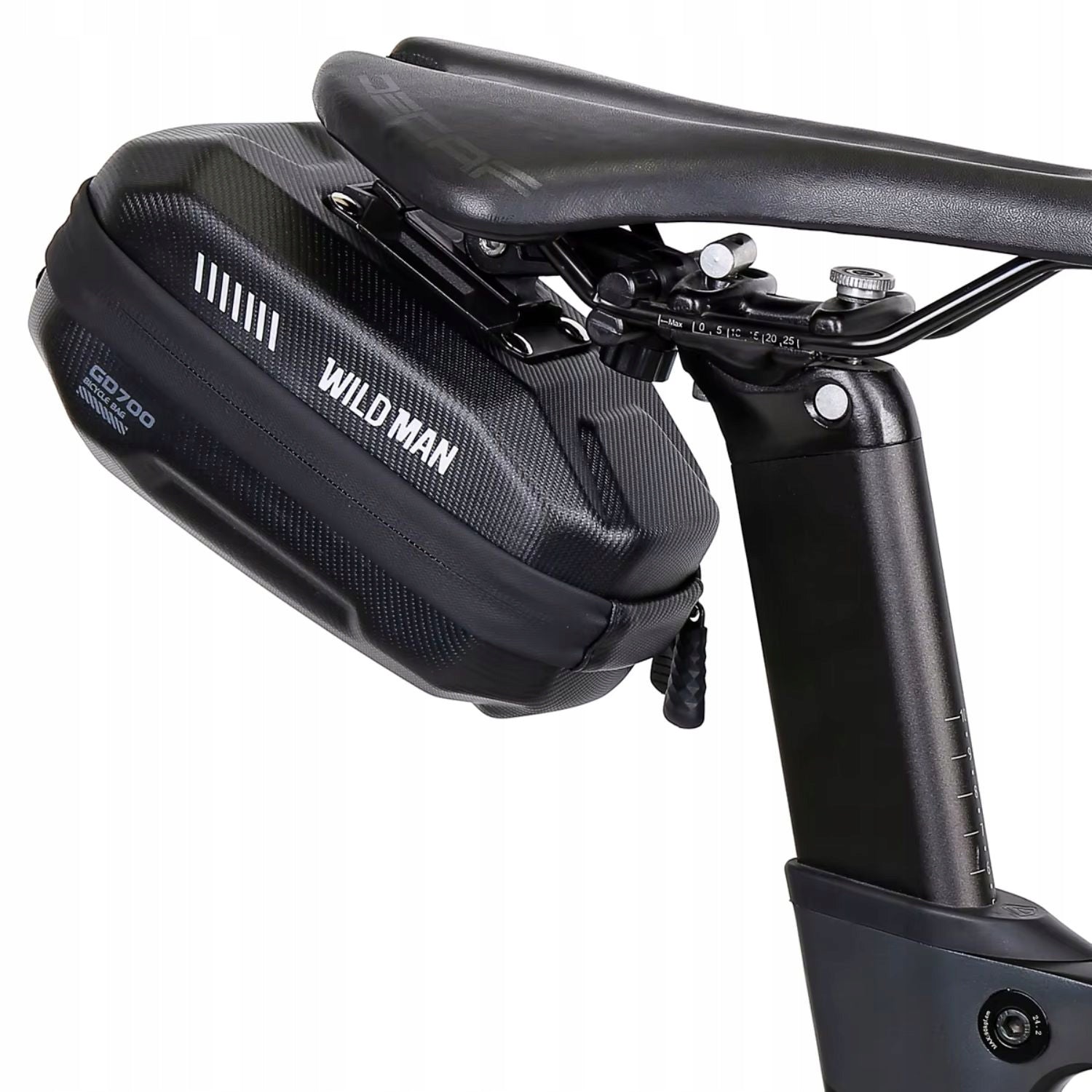 PANNIER BICYCLE SADDLE BAG WILD MAN GD700 BLACK Brand Wild Man