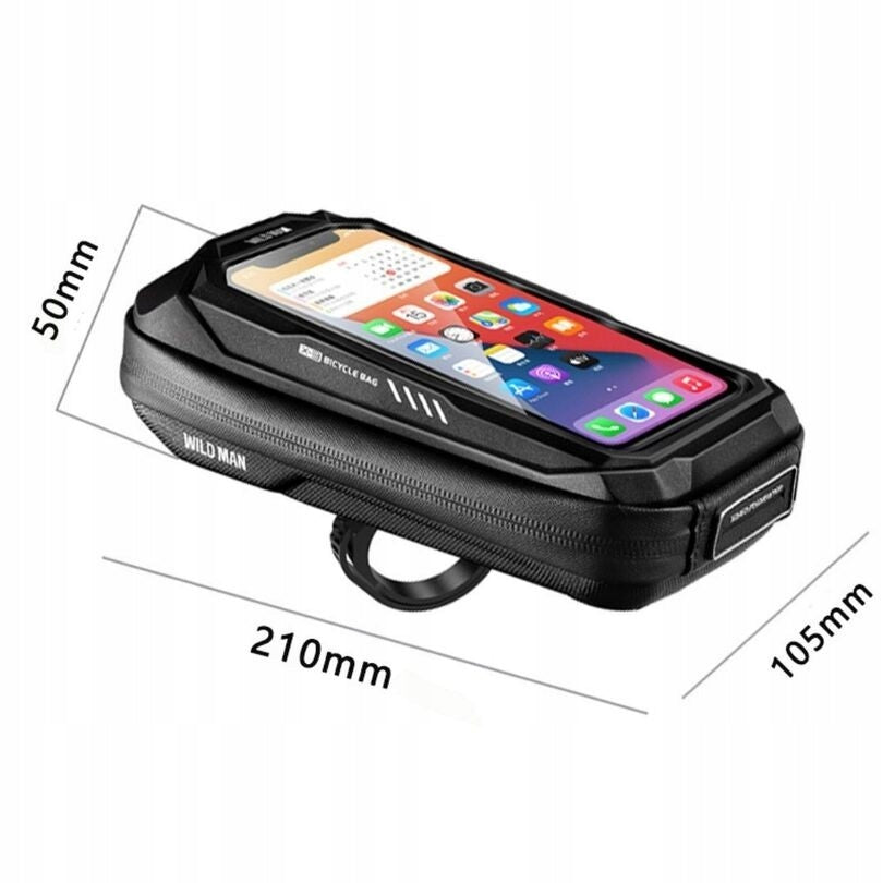 PANNIER WATERPROOF BICYCLE BAG PHONE HOLDER Capacity 0.5 l