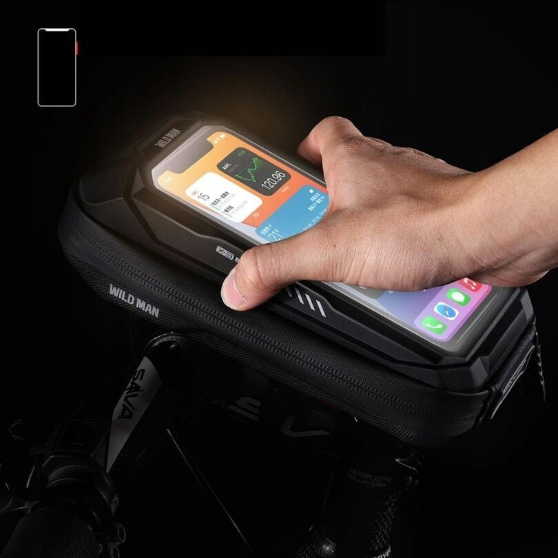 PANNIER WATERPROOF BICYCLE BAG PHONE HOLDER Model SAKWA WILDMAN X-3