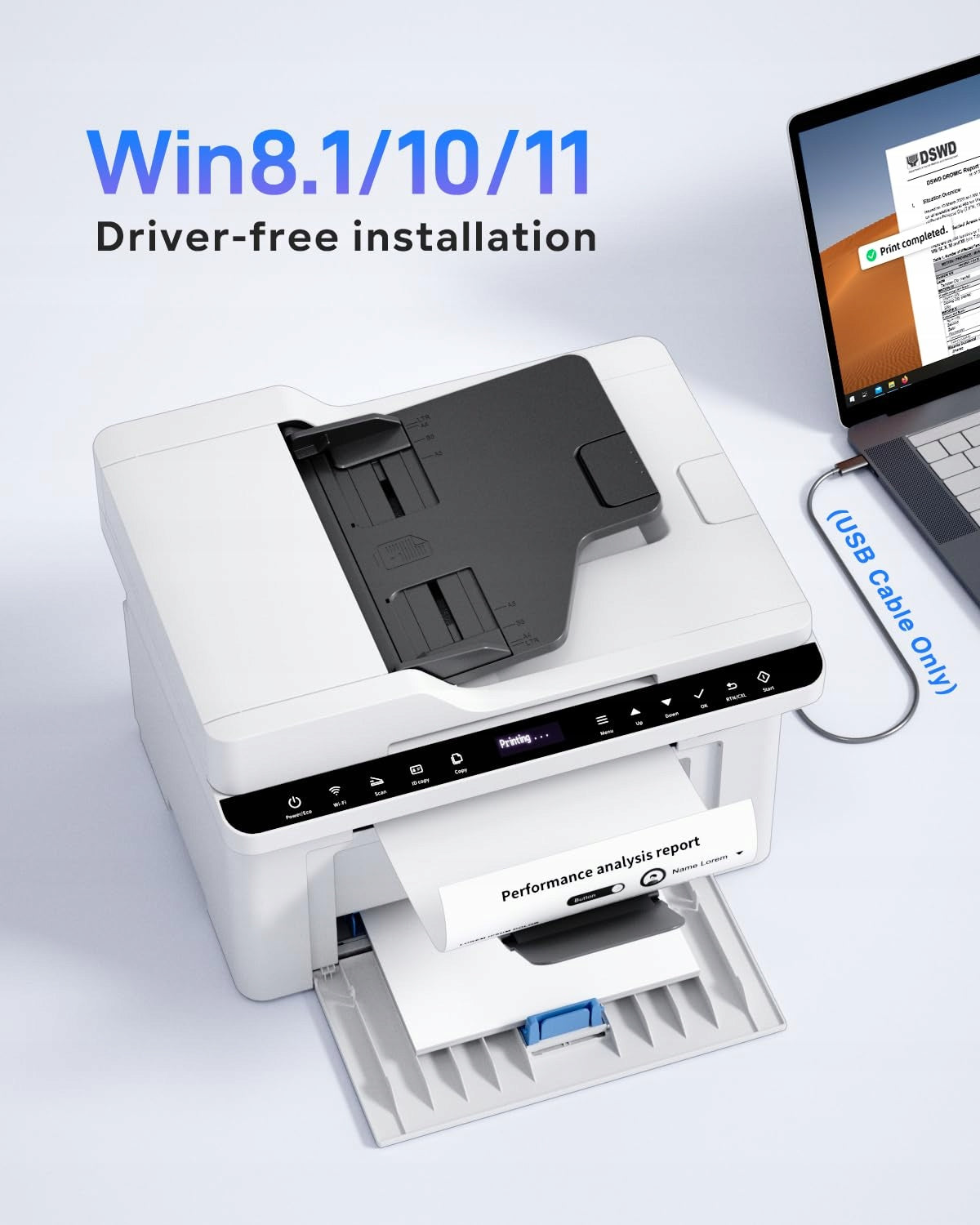 PANTUM BM2300AW BM2309AW Laser Multifunction Device A4 WiFi USB Brand Pantum