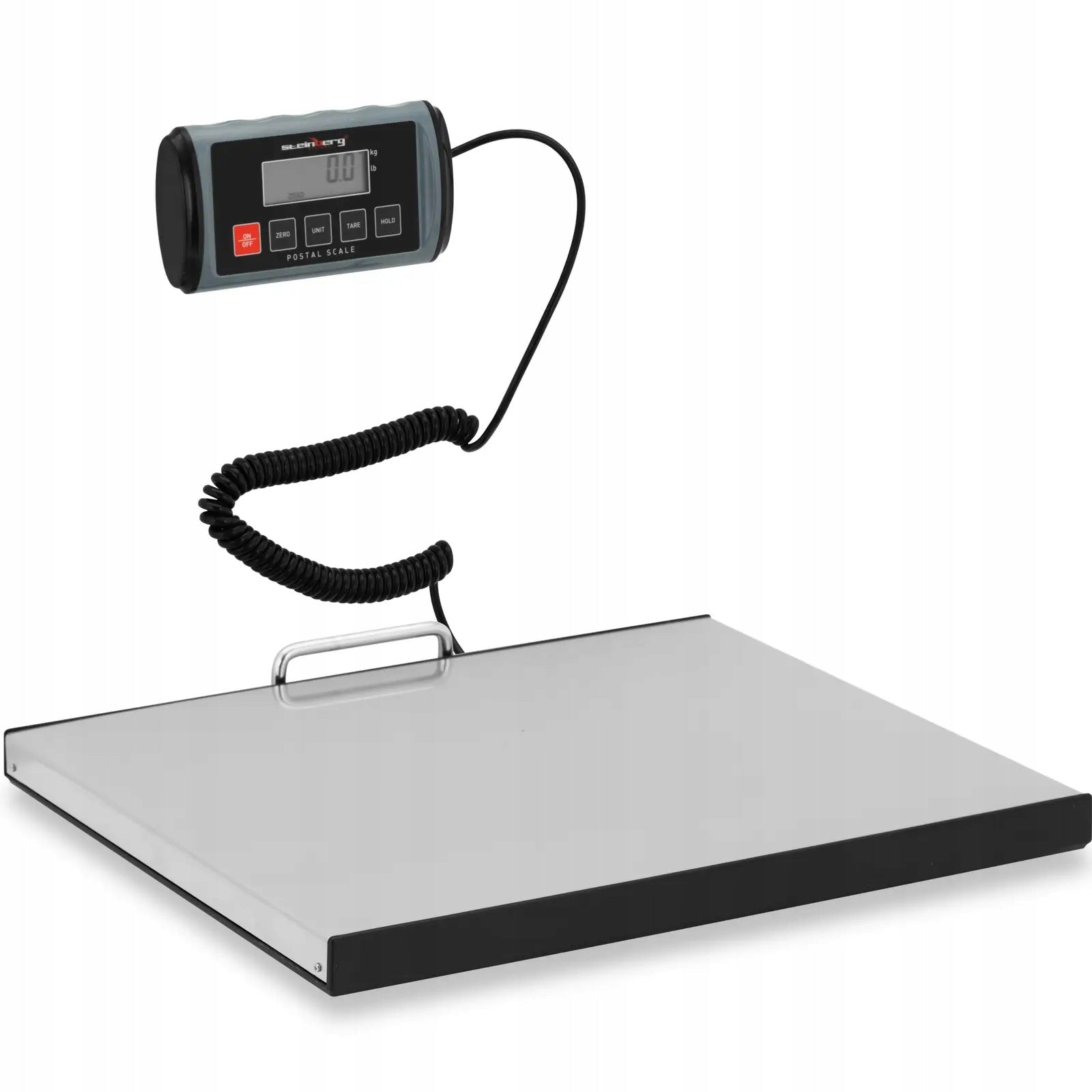 PARCEL SCALE 200 KG LCD STAINLESS STEEL 35.5X40.5 CM 0.1 KG Brand Steinberg Systems