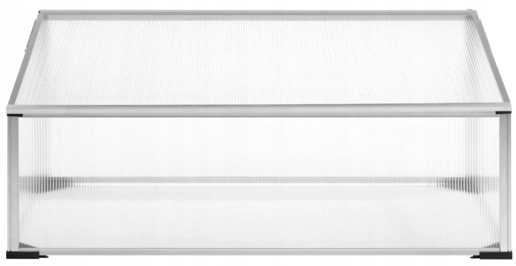 PARKSIDE Greenhouse Garden Inspection 100x30/40x60 cm Polycarbonate Aluminium Product height 60 cm