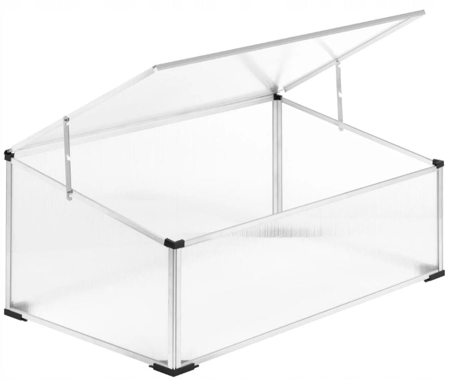 PARKSIDE Greenhouse Garden Inspection 100x30/40x60 cm Polycarbonate Aluminium