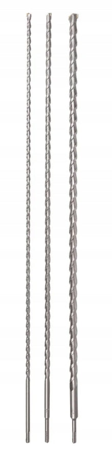 PARKSIDE Impact drill bit set for masonry (3 pcs) 100 cm PBHZ 2 B2