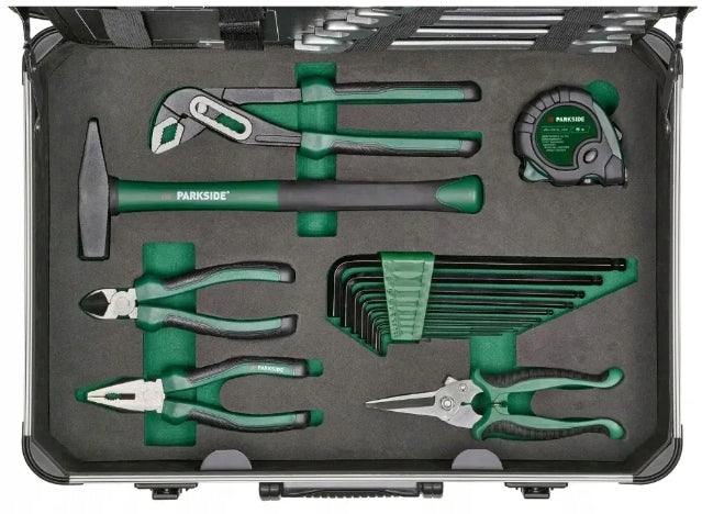 PARKSIDE Large tool set in case 129 elements Brand Parkside
