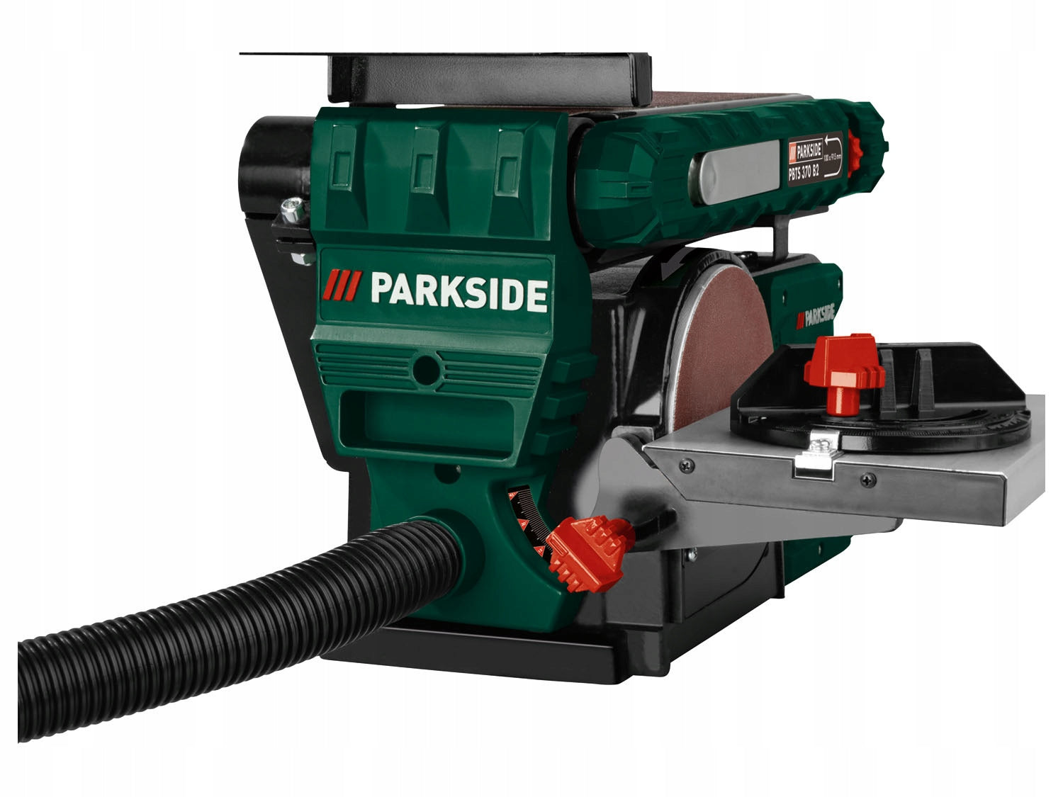 PARKSIDE PBTS 370 B3 Universal belt-disc grinding machine quiet 370 W Manufacturer code PBTS 370 B2