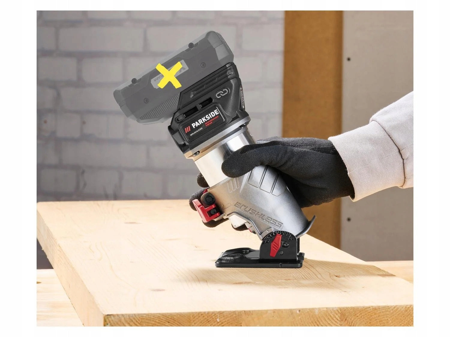PARKSIDE PERFORMANCE CORDLESS MULTIFUNCTION MILLING MACHINE PMFAP 20-Li A1 Manufacturer code PMFAP 20 - Li A1