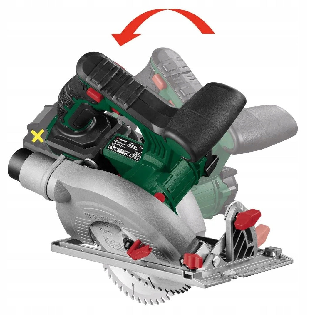 PARKSIDE PHKSA 20-Li C4 20v 160mm CIRCULAR CORDLESS SAW Manufacturer code PHKSA 20-Li C4