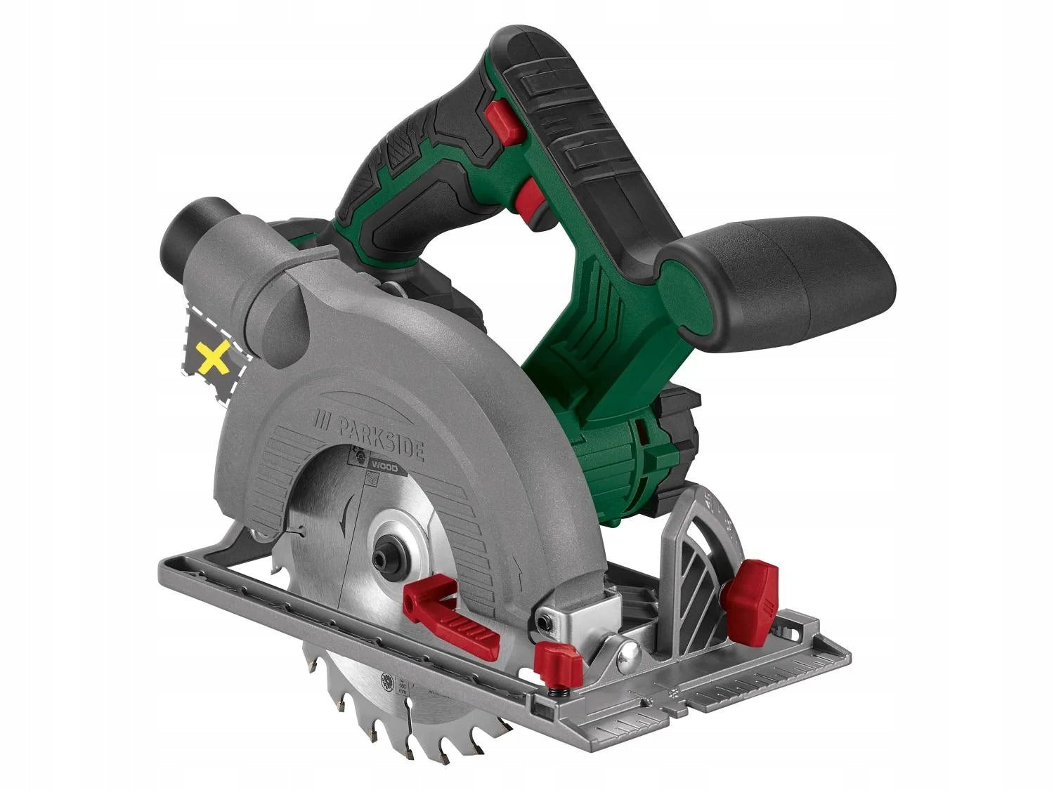 PARKSIDE PHKSA 20-Li C4 Cordless Circular Saw + SUITCASE Series Parkside X 20 V Team