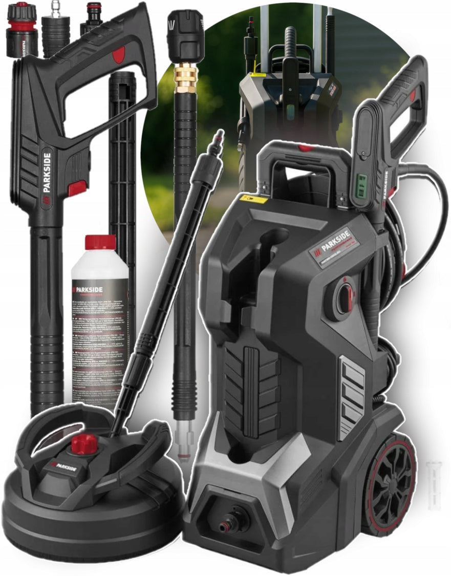 PARKSIDE Pressure washer PHDP 180 C2, max. 600 l/h + ACCESSORIES