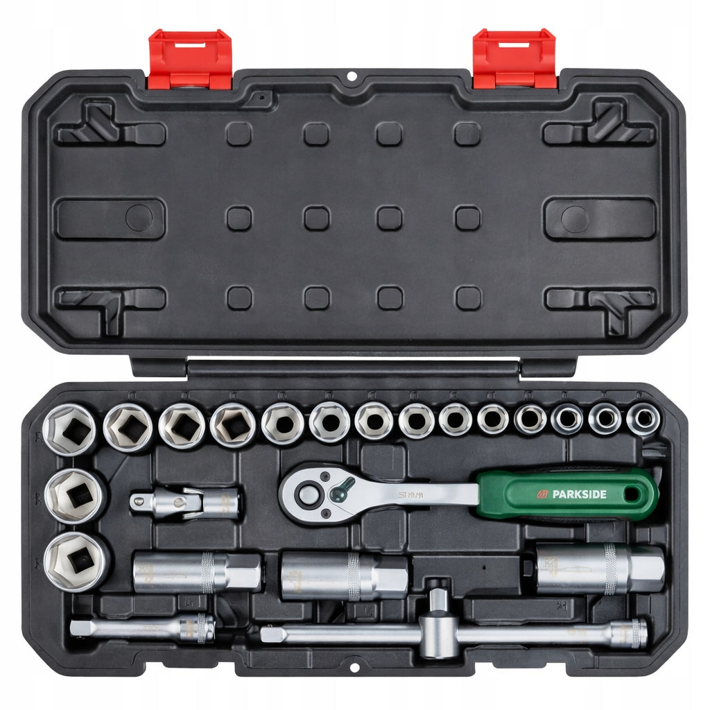 PARKSIDE Socket wrench set in case PSSS 24 A1 24 elements Brand Parkside