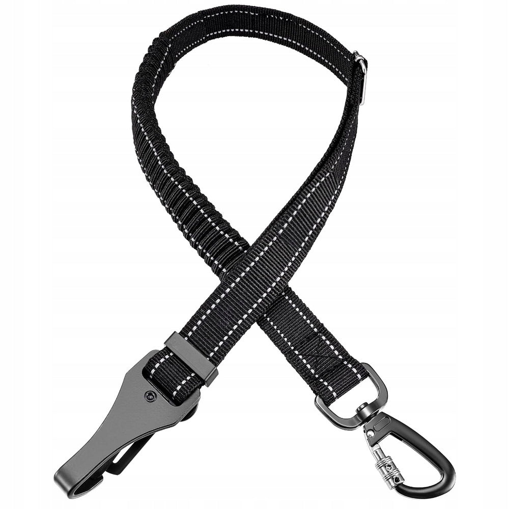 PAS BEZPIECZEŃSTWA SMYCZ DLA PSA Kota Pasy ISOFIX 2w1 DO SAMOCHODU AUTA