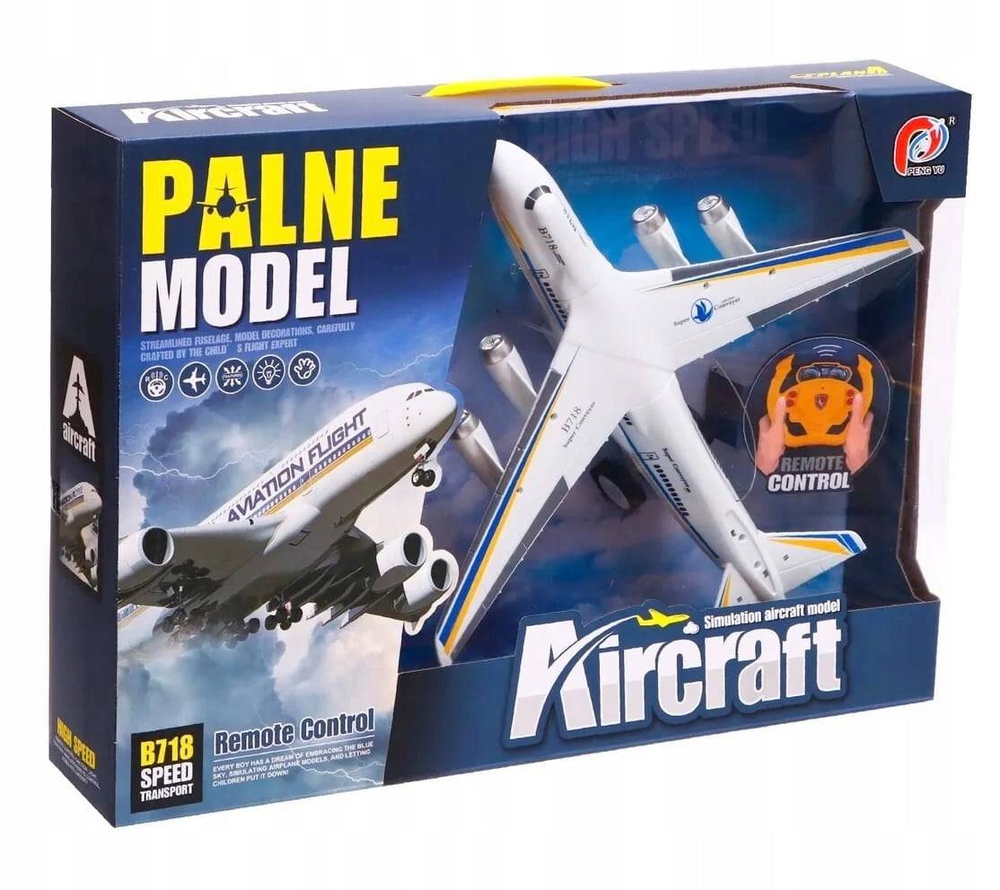 PASSENGER AIRCRAFT REMOTE CONTROLLED RC + PILOT Kind driving