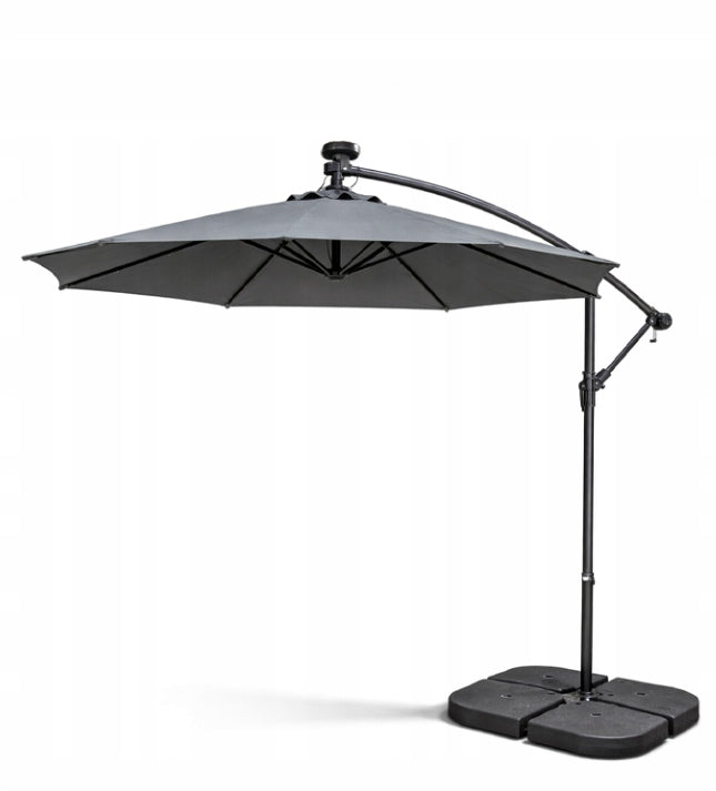PATIO UMBRELLA WITH LED LIGHTS FOLDING WITH COVER Manufacturer code GAO1572