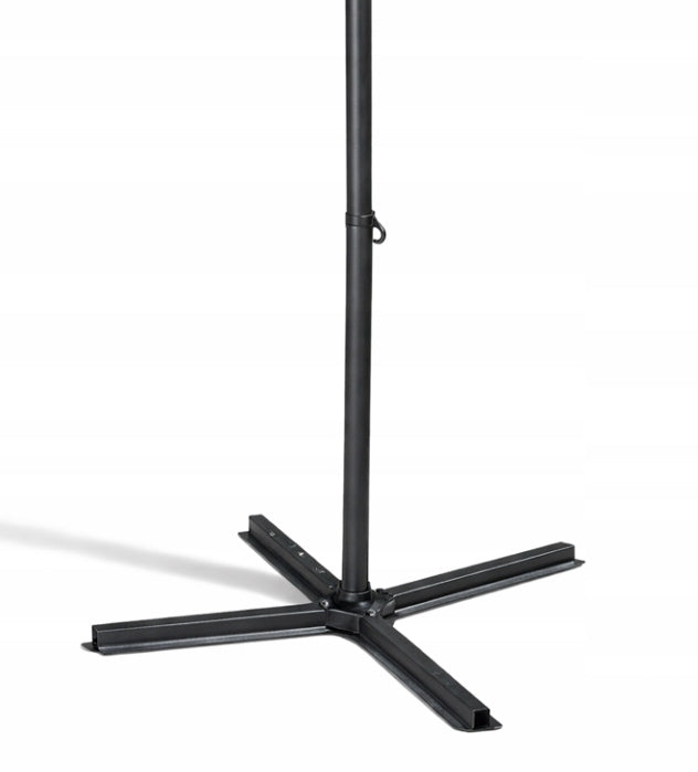 PATIO UMBRELLA WITH LED LIGHTS FOLDING WITH COVER Product height 250 cm