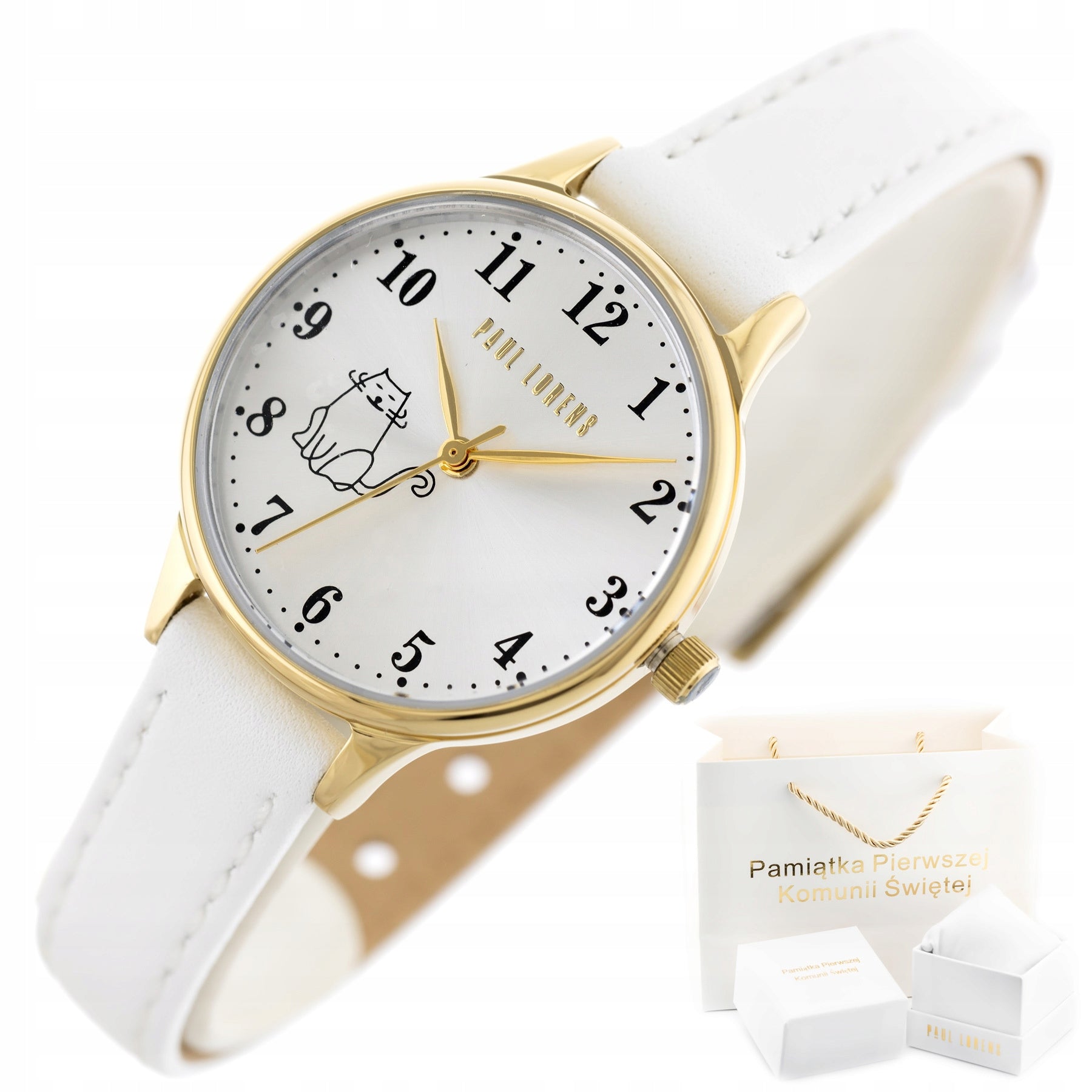 PAUL LORENS watch for girls COMMUNION ENGRAVING