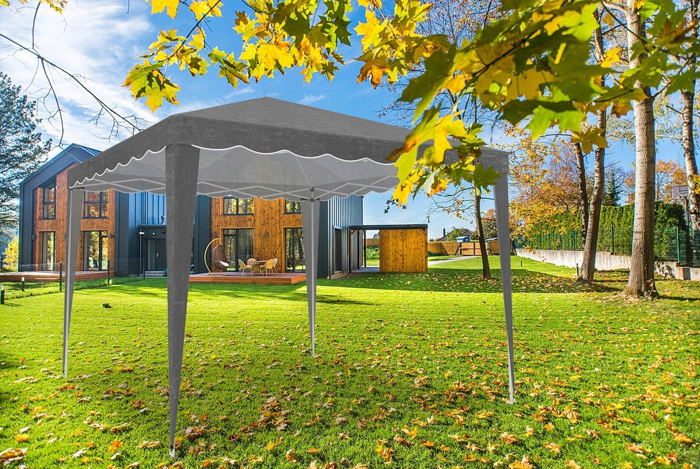 PAVILION GARDEN TENT AUTOMATIC COMMERCIAL Gazebo for Terrace Garden Length 3 m