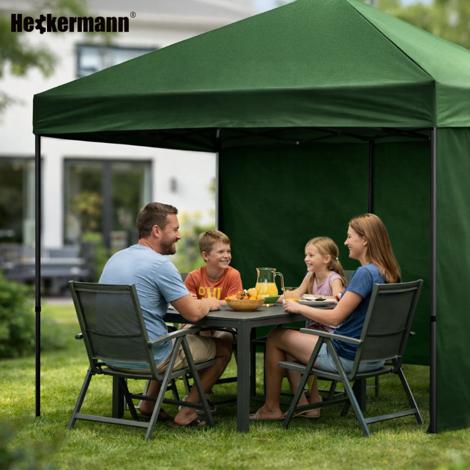 PAVILION GARDEN TENT COMMERCIAL CATERING EXPRESS PARTY 3x3M Manufacturer Heckermann