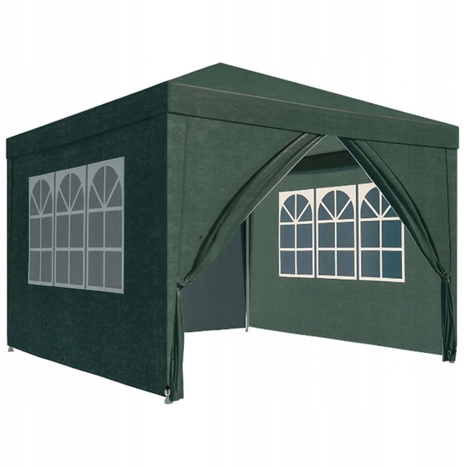 PAVILION GARDEN TENT COMMERCIAL Catering For Garden 3x3 Windows 4 Walls