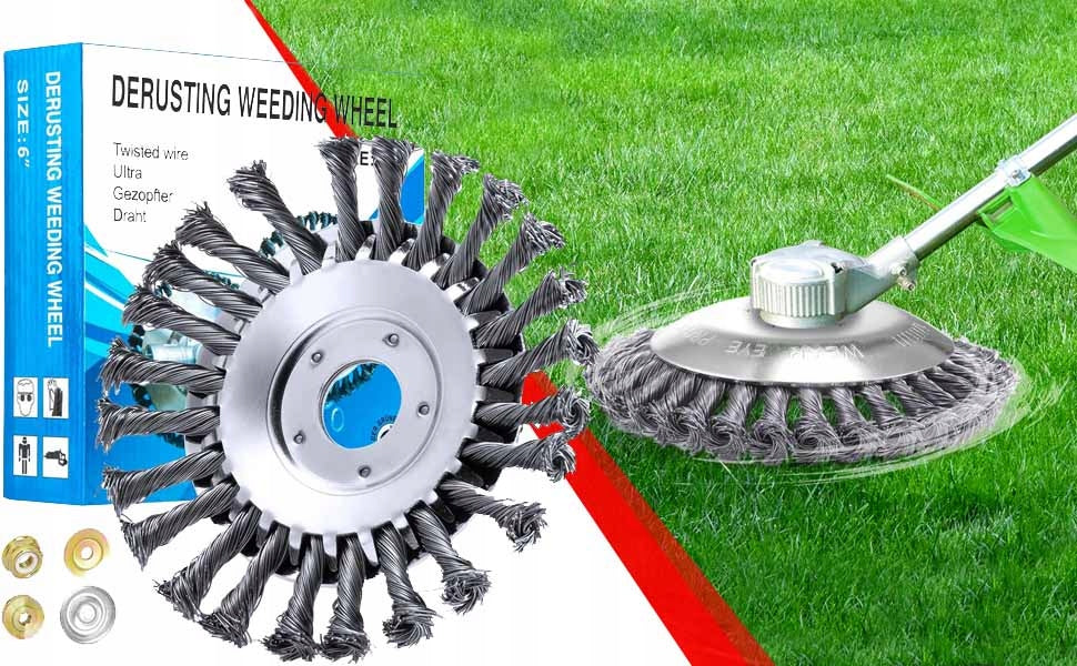 PAVING STONE CLEANING BRUSH WEEDS FOR WEEDS WIRE Packaging status original