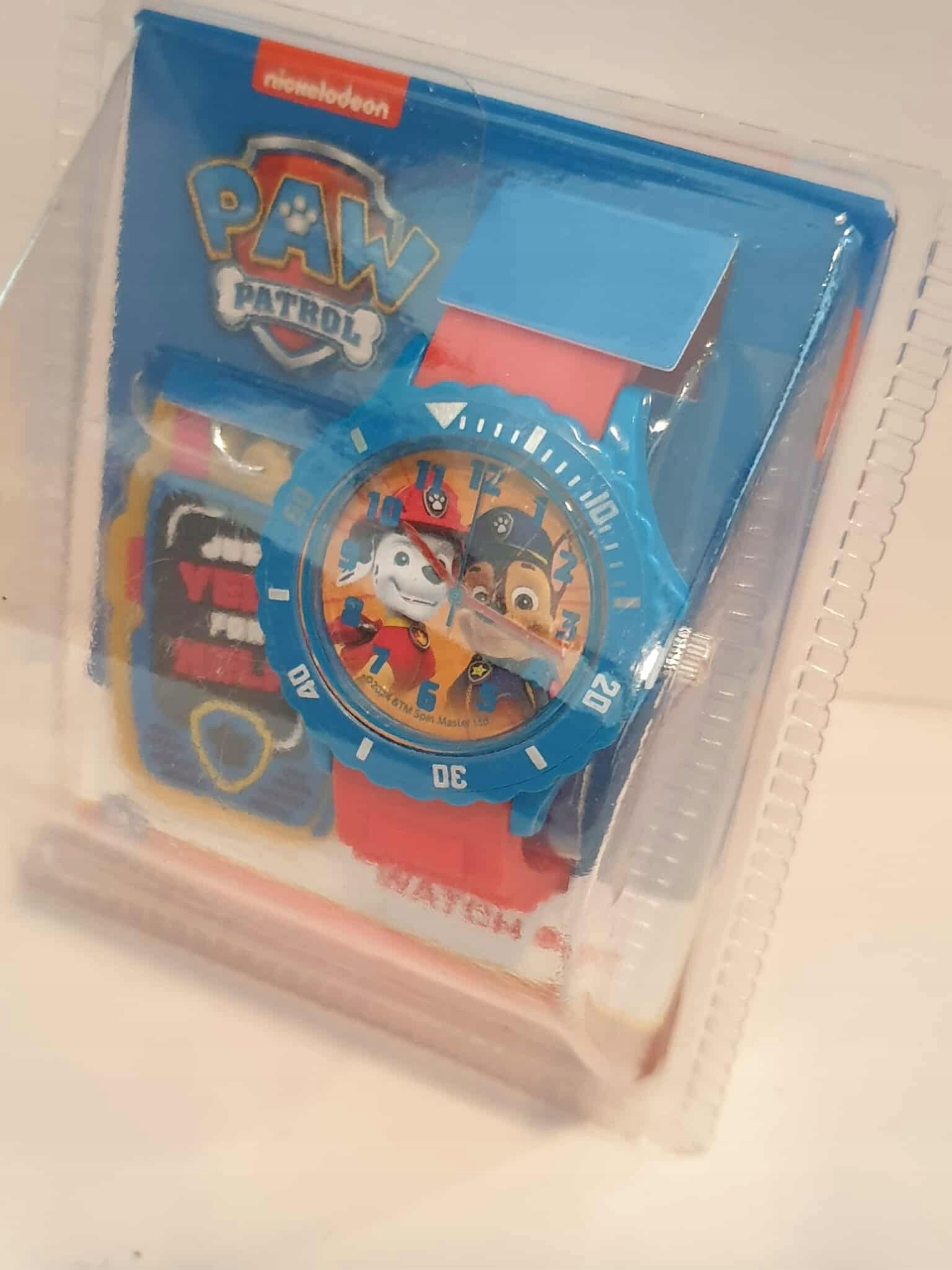 PAW PATROL Children's wristwatch with PSI PATROL hands with keychain Brand no brand