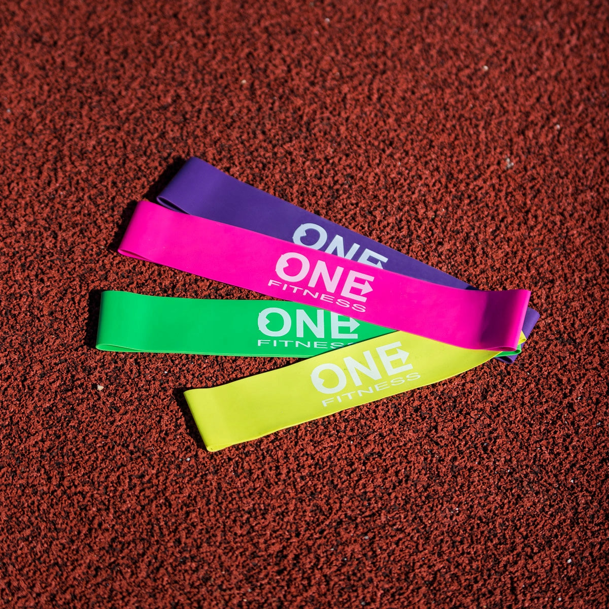 PBF SET04 SET OF EXERCISE RUBBERS ONE FITNESS Color multicolor