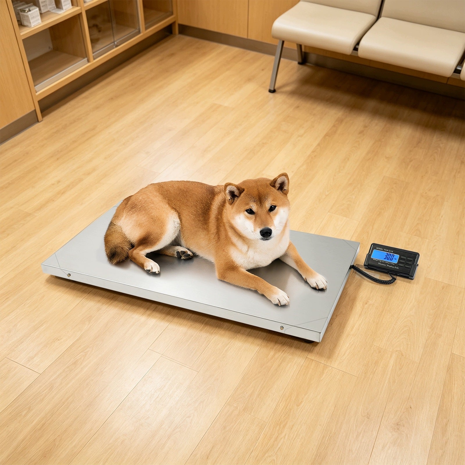 PCR-3115 300KG DIGITAL PET SCALE, HEAVY DUTY FOR HOME & COMMERCIAL USE Packaging status original