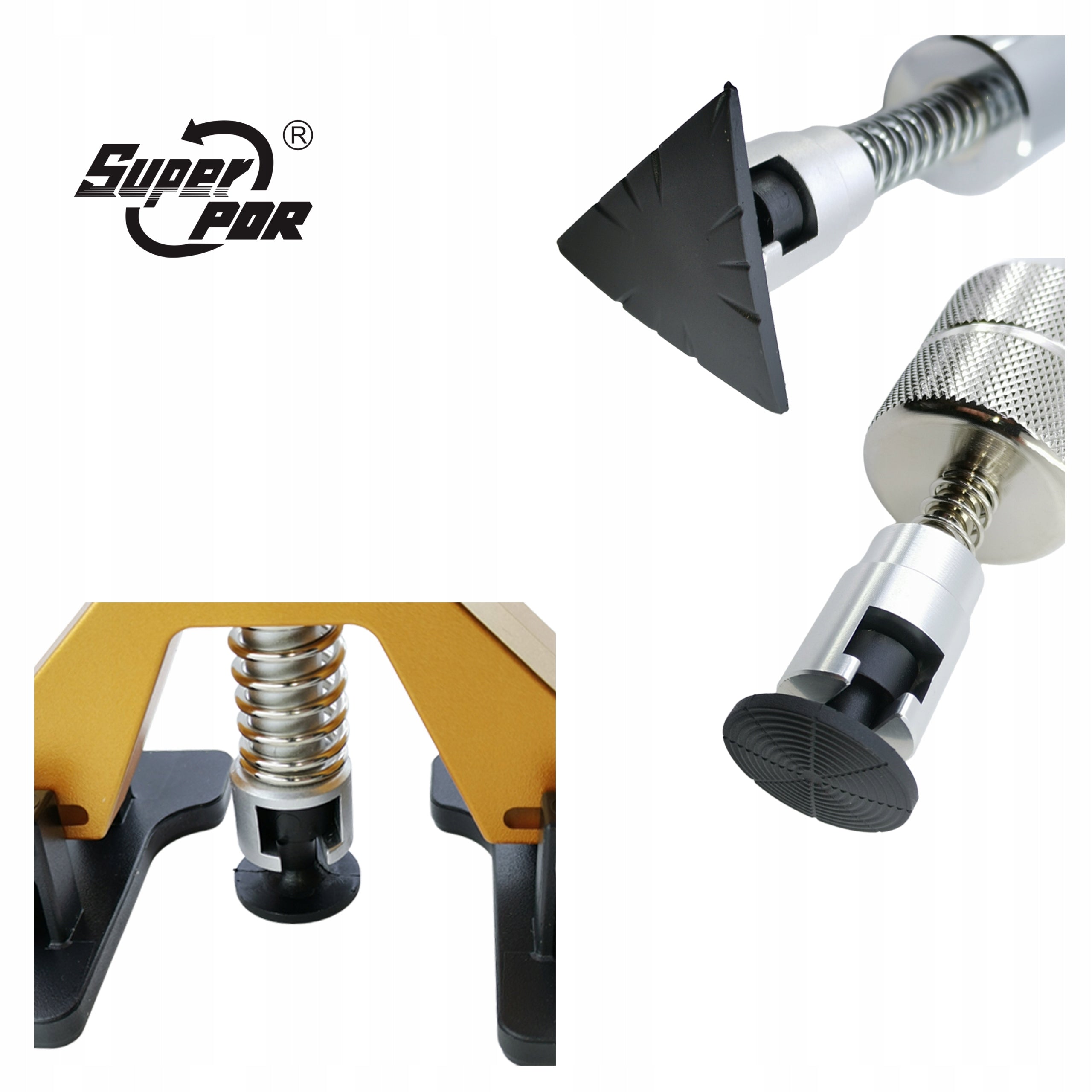 PDR Adapters Mushrooms for Body Dent Removal Tip Set 21 Pieces Manufacturer code MPT-D001XR1