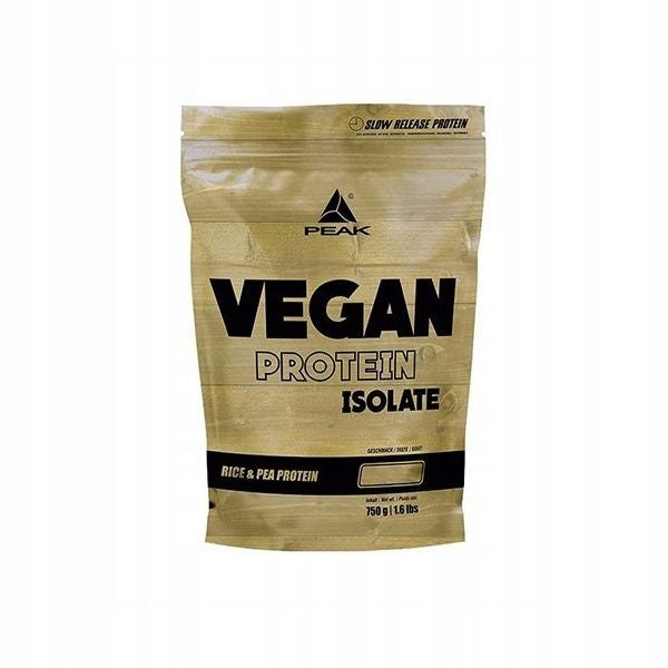 PEAK VEGAN PROTEIN ISOLATE 750G CHOCOLATE