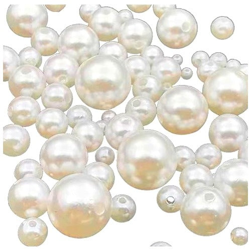 PEARLS ARTIFICIAL IVORY FOR JEWELRY CRAFTS DECORATION 150 PCS