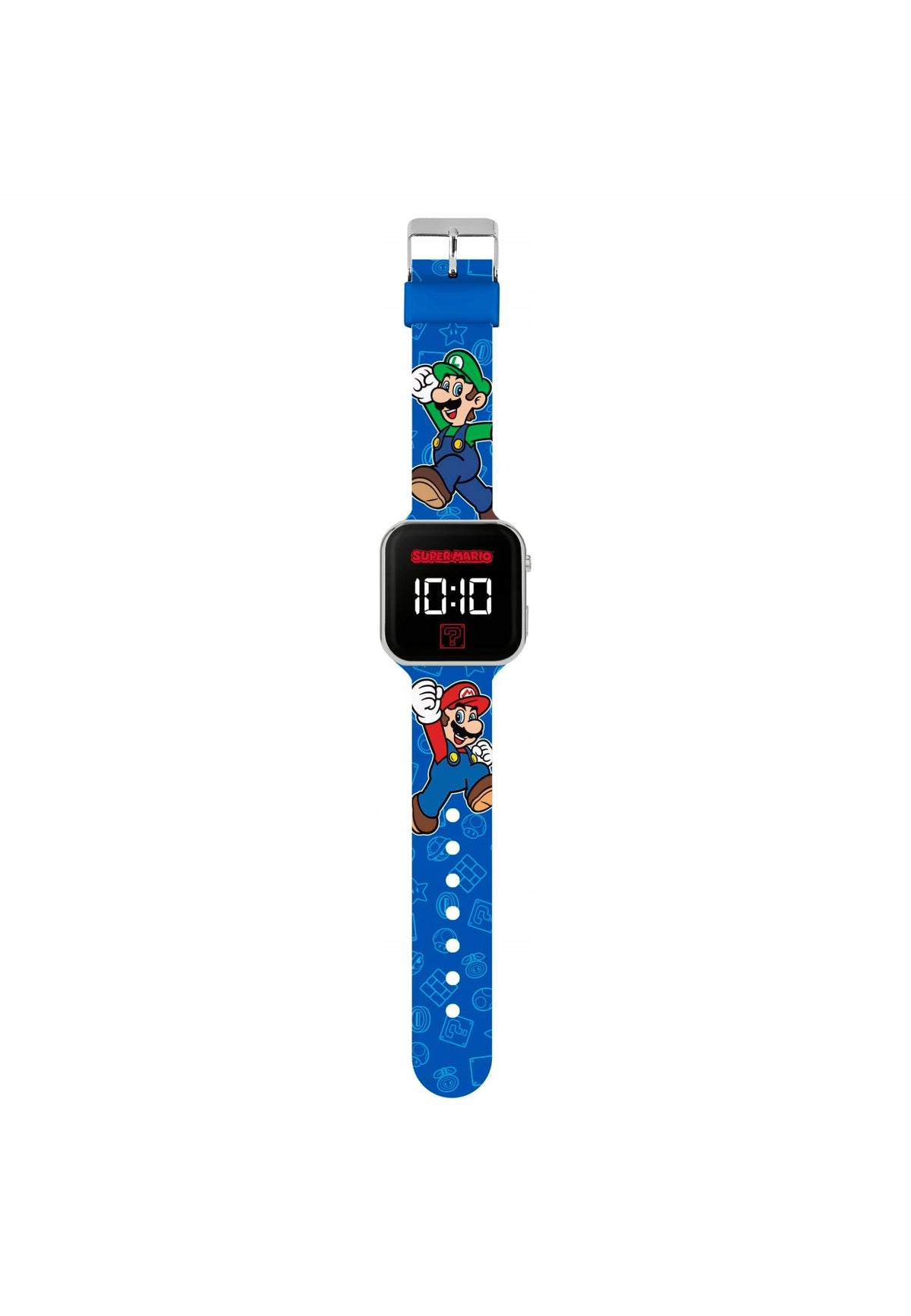PEERS HARDY - SUPER MARIO BROS. PRINTED LED WATCH Functions date display