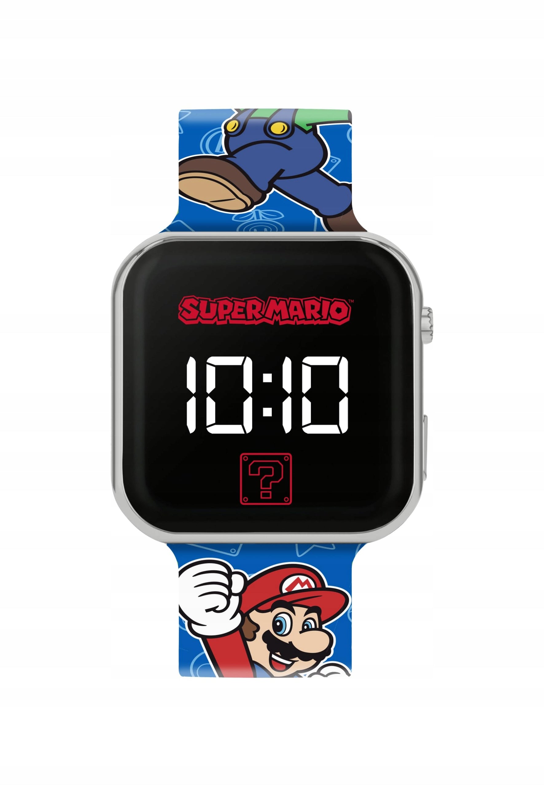 PEERS HARDY - SUPER MARIO BROS. PRINTED LED WATCH Packaging status original