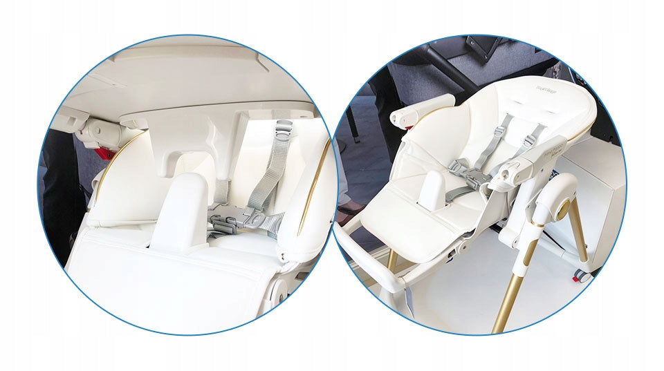 PEG PÉREGO Prima Pappa Follow Me + hrazdička zdarma | gold Brand Peg Perego