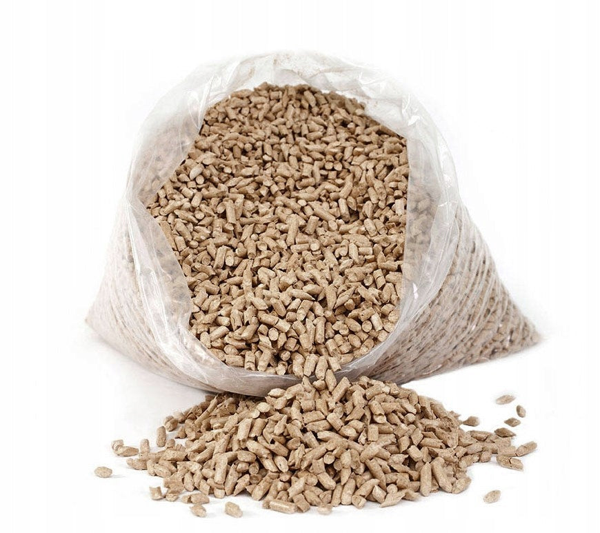 PELLET MULCH STRAW GRANULES CAT LITTER RABBIT RODENTS 15KG 8MM