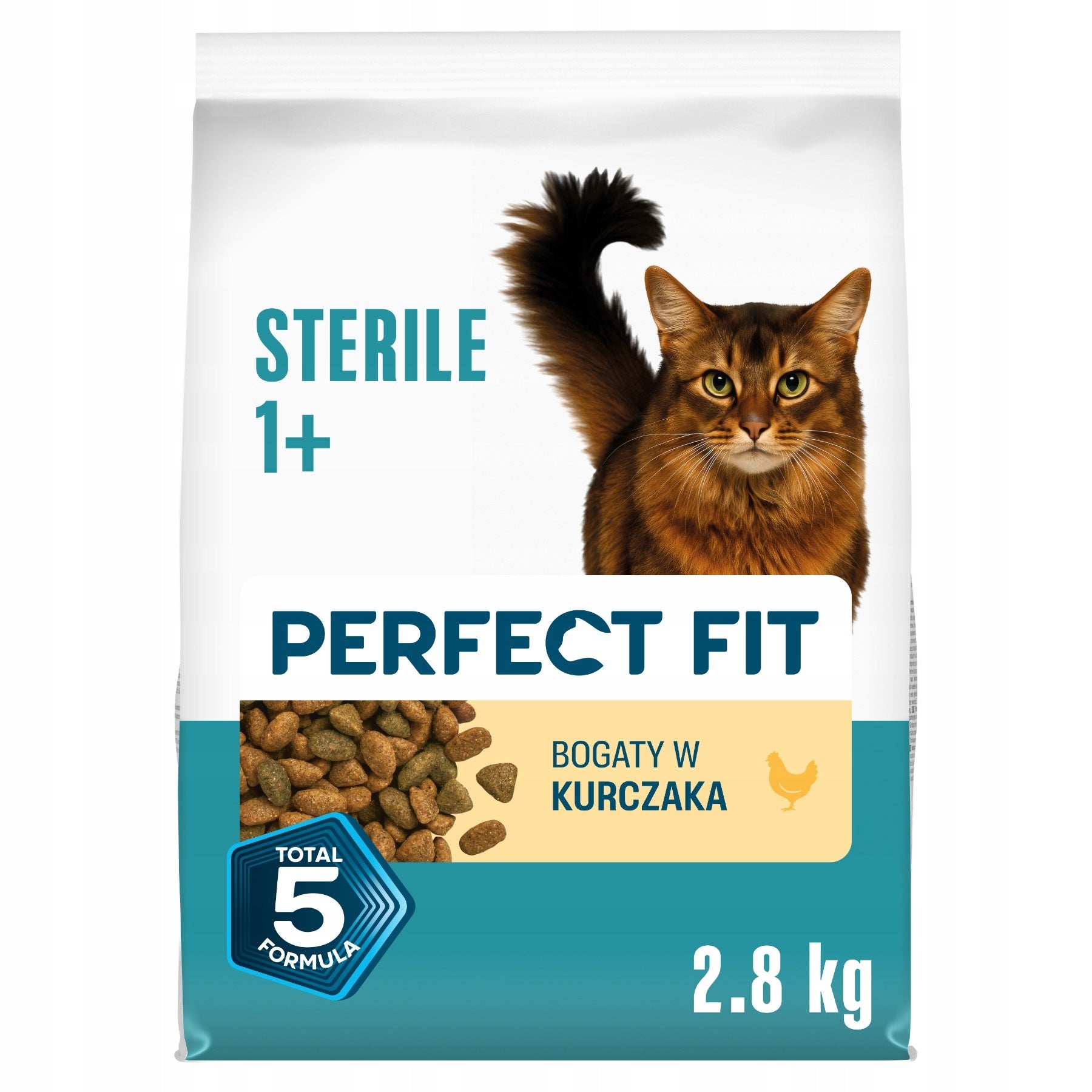 PERFECT FIT Sterile dry cat food after sterilization with chicken 2,8kg