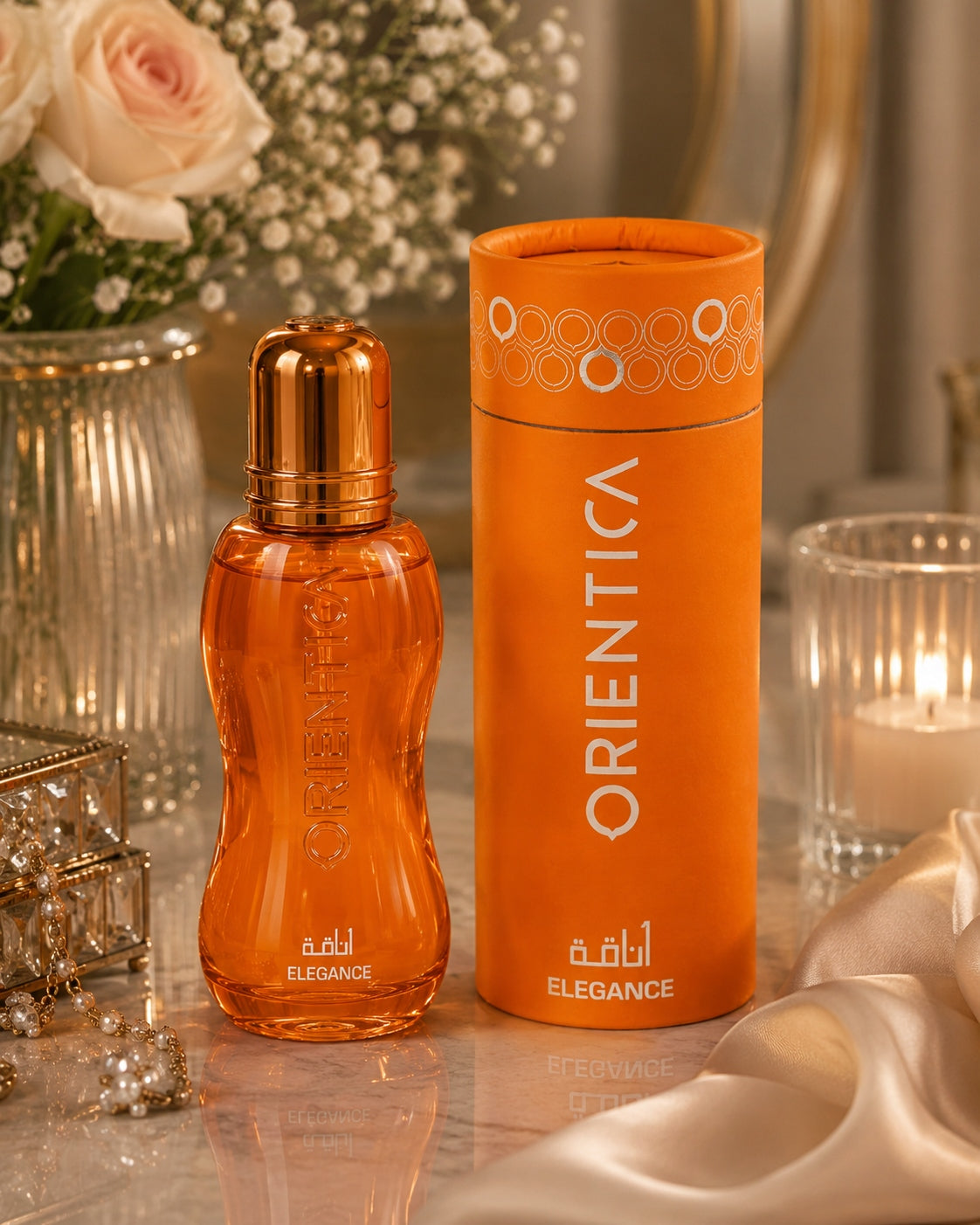 PERFUME ELEGANCE 30 ml ORIENTICA FLORAL DELICATE CHYPRE ELEGANT Manufacturer code dzień kobiet dla kobiet 8 marca